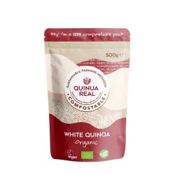 Le grain de quinoa blanc royal...